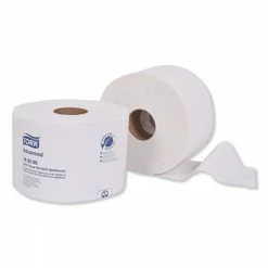 Tork Toilet Paper And Tissues Advanced 2-Ply Bath Tissue Roll With OptiCore, 865 Sheets/Roll, 36/Carton