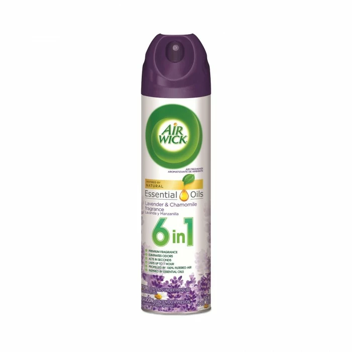 Air Fresheners And Odor Eliminators Air Wick Aerosol Spray Air Freshener, Lavender And Chamomile, 8 Oz., 12/Carton 3 Air Fresheners And Odor Eliminators Air Wick Aerosol Spray Air Freshener, Lavender And Chamomile, 8 Oz., 12/Carton