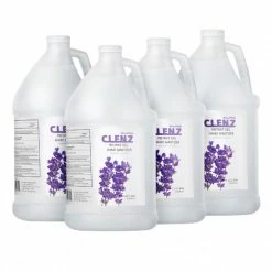 Alpine Industries Hand Soaps And Hand Sanitizers Alpine ALPC-4 CLENZ Instant Gel Hand Sanitizer, Lavender Scent, 1 Gallon 4/Carton
