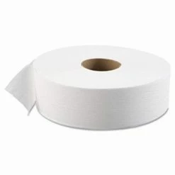 Toilet Paper And Tissues Boardwalk Jumbo 1-Ply Toilet Paper Rolls 12", 6 Rolls/Carton