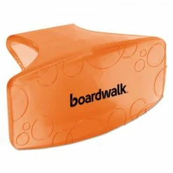 Boardwalk Urinal Screens Bowl Clip, Mango, Orange, 72/Carton