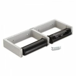 Bobrick Toilet Paper Dispensers ClassicSeries Toilet Tissue Dispenser For Two Rolls, 12 1/2" X 4 7/8" X 1 1/2
