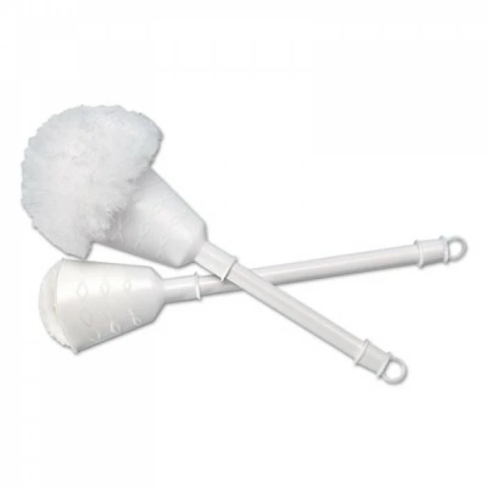 Boardwalk Toilet Bowl Brushes Cone Bowl Mop, 10" Handle, 2" Dia. Head, Plastic, White 3 Boardwalk Toilet Bowl Brushes Cone Bowl Mop, 10" Handle, 2" Dia. Head, Plastic, White