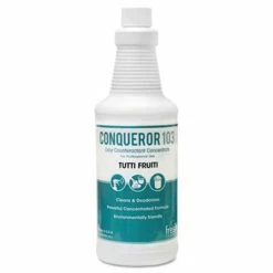 Fresh Products Air Fresheners And Odor Eliminators Conqueror 103 Concentrated Deodorant Bottle, Tutti Frutti, 32 Oz., 12/Carton