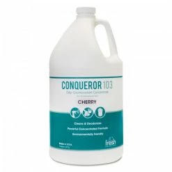 Fresh Products Air Fresheners And Odor Eliminators Conqueror 103 Odor Counteractant Concentrate, Cherry, 1 Gallon, 4/Carton