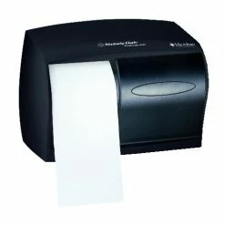 Scott Toilet Paper Dispensers Essential Coreless SRB Tissue Dispenser, Black