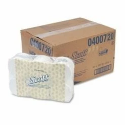 Toilet Paper And Tissues Scott Essential Coreless SRB 2-Ply Bathroom Tissue, 36 Rolls/Carton
