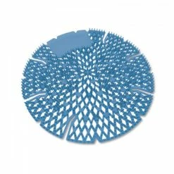 Big D Industries Urinal Screens Diamond 3D Urinal Screen, Mountain Air, Blue, 10/Pack, 6 Pack/Carton