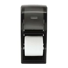Toilet Paper Dispensers Scott Essential Double Roll Plastic Bath Tissue Dispenser, Smoke