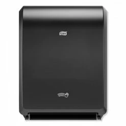 Tork Paper Towel Dispensers Electronic Hand Towel Roll Dispenser, 12.32 X 15.95 X 9.32, Black, 8" Roll