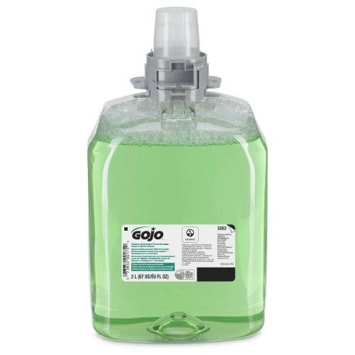 Hand Soaps And Hand Sanitizers Gojo Green Certified Foam Hair And Body Wash, Cucumber Melon, 2000 ML Refill, 2/Carton 3 Hand Soaps And Hand Sanitizers Gojo Green Certified Foam Hair And Body Wash, Cucumber Melon, 2000 ML Refill, 2/Carton