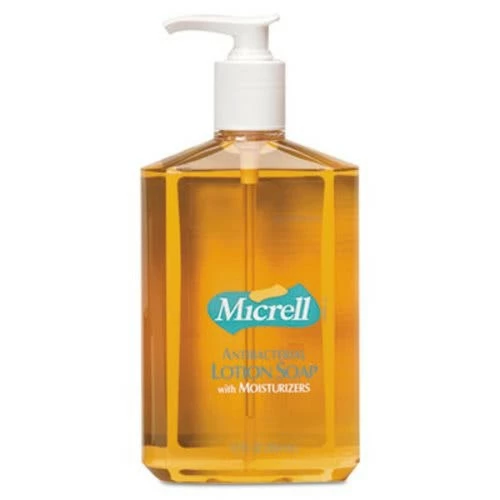 Hand Soaps And Hand Sanitizers Micrell Antibacterial Lotion Soap, Pump, 8 Oz., 12/Carton 3 Hand Soaps And Hand Sanitizers Micrell Antibacterial Lotion Soap, Pump, 8 Oz., 12/Carton