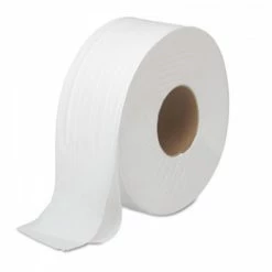 Boardwalk Toilet Paper And Tissues JRT Jumbo 2-Ply Bath Tissue, 3-1/2" X 1000 Ft., 12 Rolls/Carton