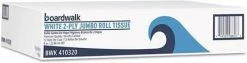 Boardwalk Toilet Paper And Tissues Jumbo Roll 2-Ply Bathroom Tissue, 3-1/5" X 525 Ft. 12 Rolls/Carton