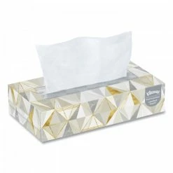 Kimberly-Clark Toilet Paper And Tissues Kleenex Facial Tissues, 2-Ply, 125 Tissues/Box, 12 Boxes/Carton