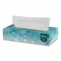 Toilet Paper And Tissues Kleenex White 2-Ply Facial Tissue, Pop-Up Box, 100 Sheets/Box, 36 Boxes/Carton