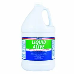Drain Openers Dymon Liquid Alive Enzyme Producing Bacteria, 1 Gallon, Bottle 4/Carton