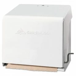 Georgia Pacific Paper Towel Dispensers Mark II Crank Roll Towel Dispenser, 10 3/4 X 8 1/2 X 10 3/5, White