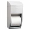 Bobrick Toilet Paper Dispensers Matrix Multi-Roll Toilet Tissue Dispenser, Holds Two 5-3/4" Rolls -Air Wick shop Matrix Series Two Roll Tissue Dispenser 6 1 4w x 6 7 8d x 13 1 2h Gray 294361 large