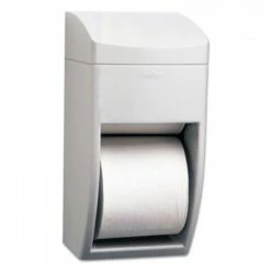 Bobrick Toilet Paper Dispensers Matrix Multi-Roll Toilet Tissue Dispenser, Holds Two 5-3/4" Rolls