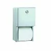Bobrick Toilet Paper Dispensers Stainless Steel 2-Roll Tissue Dispenser, 6 1/16 X 5 15/16 X 11, Stainless Steel 1 Bobrick Toilet Paper Dispensers Stainless Steel 2-Roll Tissue Dispenser, 6 1/16 X 5 15/16 X 11, Stainless Steel -Air Wick shop Multi Roll Toliet Tissue Dispe 16540 xlarge