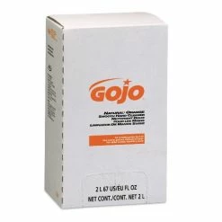 Hand Soaps And Hand Sanitizers Gojo Natural Orange Smooth Lotion Hand Cleaner Bag-in-Box, 2000 Ml Refill, 4/Carton