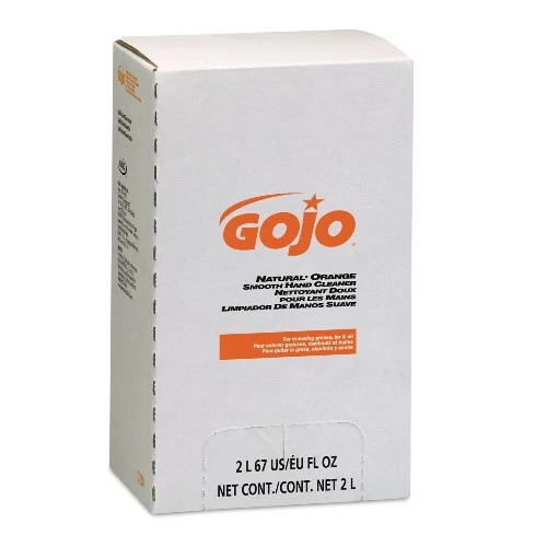 Hand Soaps And Hand Sanitizers Gojo Natural Orange Smooth Lotion Hand Cleaner Bag-in-Box, 2000 Ml Refill, 4/Carton 3 Hand Soaps And Hand Sanitizers Gojo Natural Orange Smooth Lotion Hand Cleaner Bag-in-Box, 2000 Ml Refill, 4/Carton