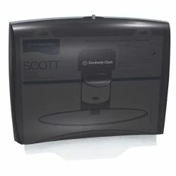 Scott Toilet Seat Covers And Dispensers Personal Seat Toilet Seat Cover Dispenser, Smoke/Gray, 17-1/2" X 2-1/4" X 13-1/47quot;