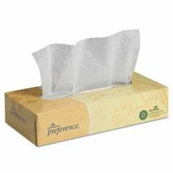 Surpass Toilet Paper And Tissues Preference 2-Ply Facial Tissue, Flat Box, 100 Sheets/Box, 30 Boxes/Carton