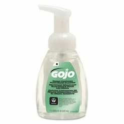 Hand Soaps And Hand Sanitizers Gojo Green Certified Foam Soap, Unscented, 7.5 Oz. Pump Bottle 6/Carton
