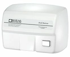 Royal Industries Commercial Hand Dryers Royal ROY DRY 2200ES Push Button Hand Dryer