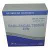 GEN Toilet Paper And Tissues Sani 2-Ply Facial Tissue, 40 Sheets/Box