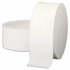 Toilet Paper And Tissues Scott Coreless Jumbo Jr. 2-Ply Toilet Paper, 12 Rolls/Carton