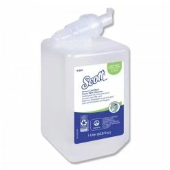 Hand Soaps And Hand Sanitizers Scott Essential Green Certified Foam Skin Cleanser, Neutral, 1000mL Bottle, 6/Carton