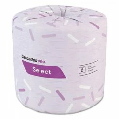 Cascades PRO Toilet Paper And Tissues Select Standard 2-Ply Bath Tissue, 4.25 X 3.5, 500 Sheets/Roll, 96 Rolls/Carton