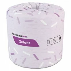 Cascades PRO Toilet Paper And Tissues Select Standard 2-Ply Bathroom Tissue, 4.31 X 3.25, 550 Sheets/Roll, 80 Roll/Carton