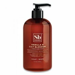 Hand Soaps And Hand Sanitizers SoapBox Hand Soap, Vanilla And Lily Blossom, 12 Oz. Pump Bottle, 3/Box