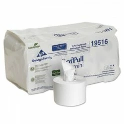 Georgia Pacific Toilet Paper And Tissues SofPull 2-Ply Mini Centerpull Bath Tissue, 500 Sheets/Roll, 16 Rolls/Carton