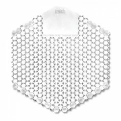 Fresh Products Urinal Screens The Wave Urinal Deodorizer, Honeysuckle, Clear, 10/BX