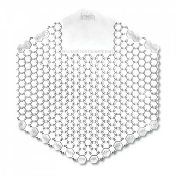 Fresh Products Urinal Screens The Wave Urinal Deodorizer, Honeysuckle, Clear, 10/BX 3 Fresh Products Urinal Screens The Wave Urinal Deodorizer, Honeysuckle, Clear, 10/BX