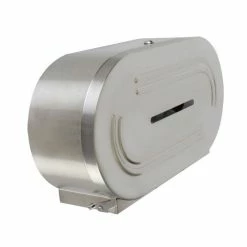 Toilet Paper Dispensers Thunder Group SLTD302 Twin Jumbo-Roll Toilet Tissue Dispenser