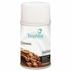 Air Fresheners And Odor Eliminators TimeMist Premium Metered Air Freshener Refill, Cinnamon, 6.6 Oz. Aerosol, 12/Carton