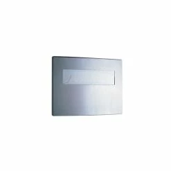 Bobrick Toilet Seat Covers And Dispensers Stainless Steel Toilet Seat Cover Dispenser, 15 3/4" X 2 1/4" X 11 1/4