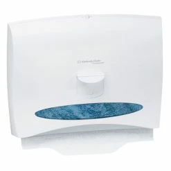 Scott Toilet Seat Covers And Dispensers Personal Seat Toilet Seat Cover Dispenser, White, 17 1/2" X 2 1/4" X 13 1/47quot;