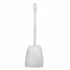 Toilet Bowl Brushes Winco BR-15SET White Toilet Bowl Brush With Caddy -Air Wick shop Winco BR 15SET White Toilet Bowl Brush with Caddy 307624 large