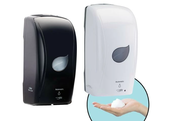 Soap Dispensers Winco SDAF-1W Automatic Liquid Soap Dispenser, White, 1000 Ml 3 Soap Dispensers Winco SDAF-1W Automatic Liquid Soap Dispenser, White, 1000 Ml