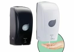 Soap Dispensers Winco SDAL-1K Automatic Liquid Soap Dispenser, Black, 1000 Ml