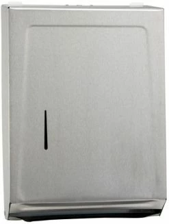 Paper Towel Dispensers Winco TD-700 Stainless Steel Wall Mounted Paper Towel Dispenser