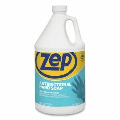 Hand Soaps And Hand Sanitizers Zep Antibacterial Hand Soap, Fragrance-Free, 1 Gallon Bottle, 4/Carton